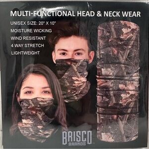 Brisco Brands Camouflage Face Mask